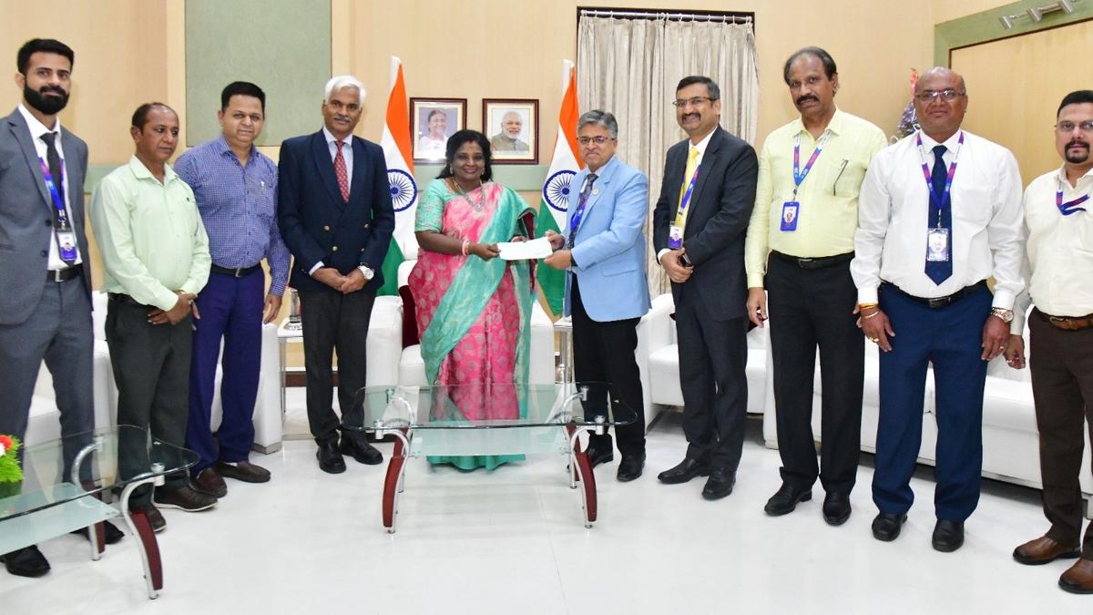 SBI staff contribute ₹34.16 lakh to Armed Forces Flag Day Fund The Hindu